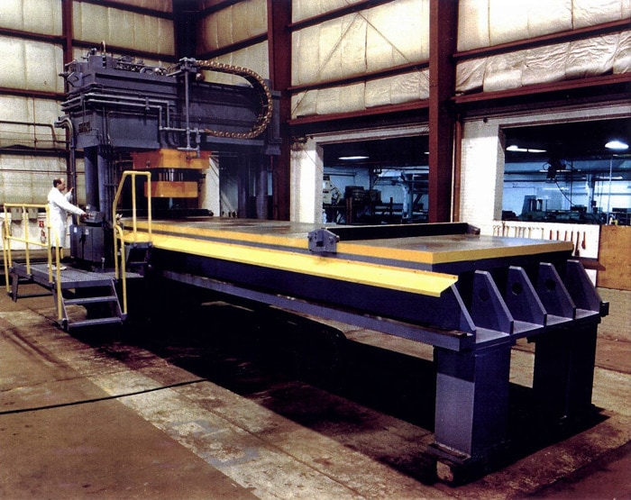 1000 Ton Long Bed Straightening Press